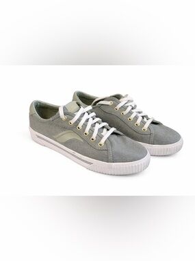 🐣5/$25-Keds Gray Canvas Sneakers with White Soles